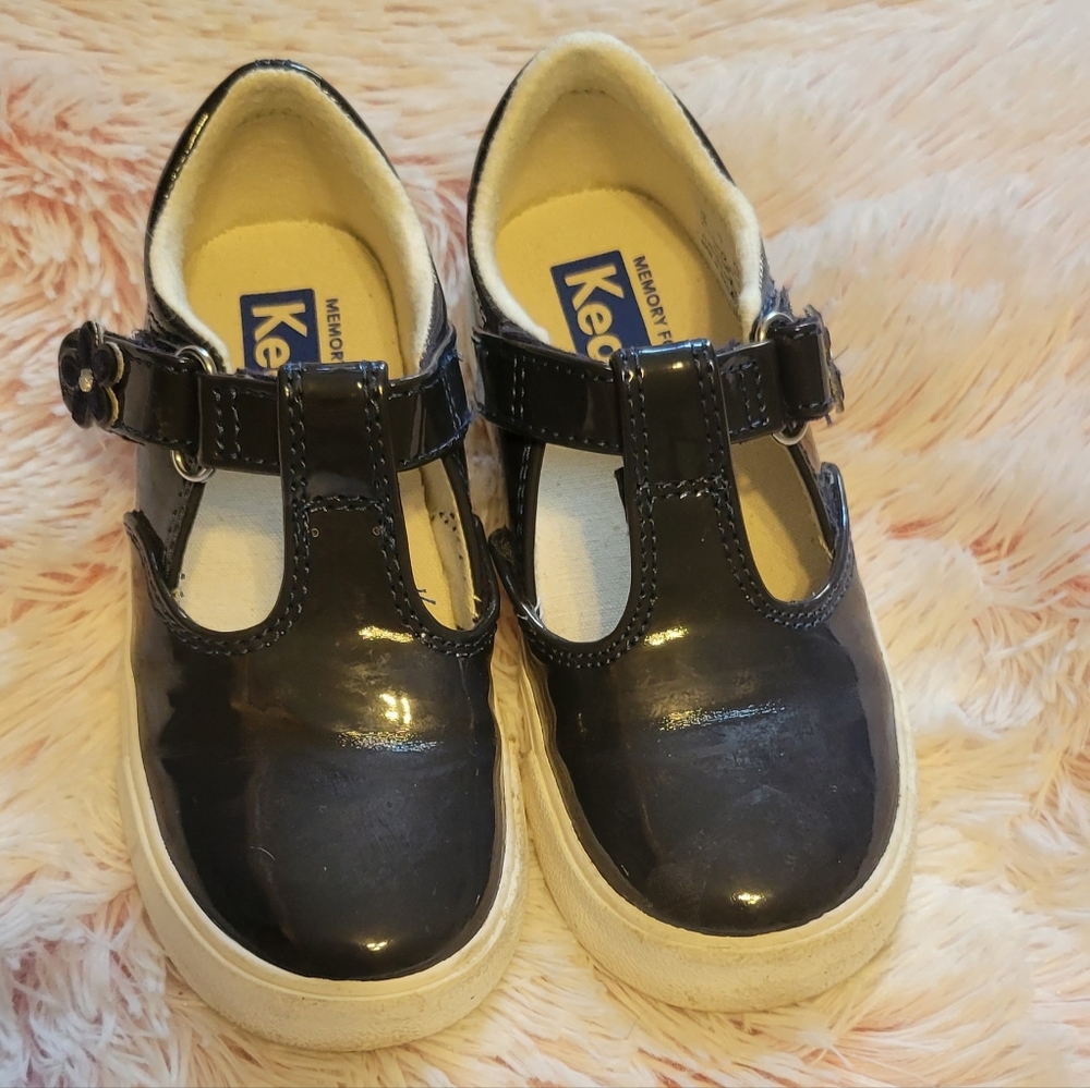 Toddler girls Keds T-strap sneakers